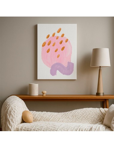 Cuadro Abstracto Bonito 35x50cm Lienzografía Diseño 0339