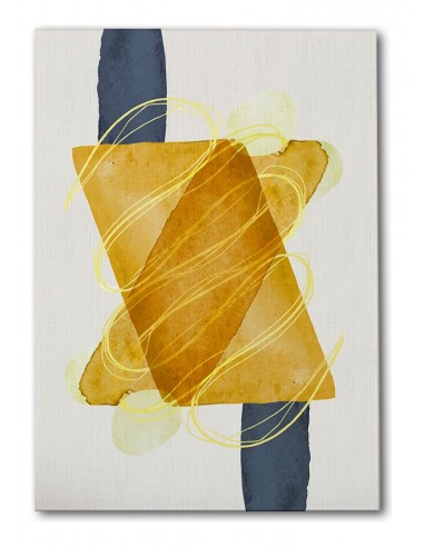 Cuadro Abstracto Bonito 35x50cm Lienzografía Diseño 0343