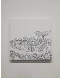 Cuadro En Lienzo Para Pintar Mandalas Pack Con 3 Unidades 2