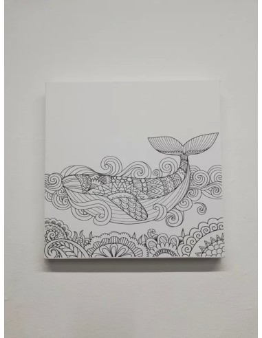 Cuadro En Lienzo Para Pintar Mandalas Pack Con 3 Unidades