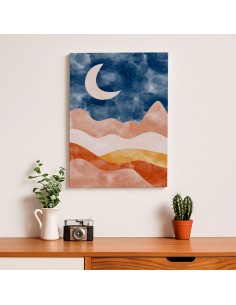 Cuadro Abstracto Paisaje 35x50cm Lienzografía Diseño 0379 2