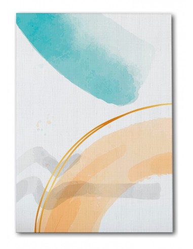 Cuadro Abstracto Paz 35x50cm Lienzografía Diseño 0446