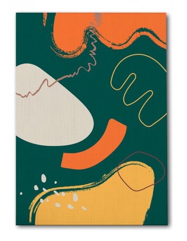 Cuadro Abstracto Paz 35x50cm Lienzografía Diseño 0447