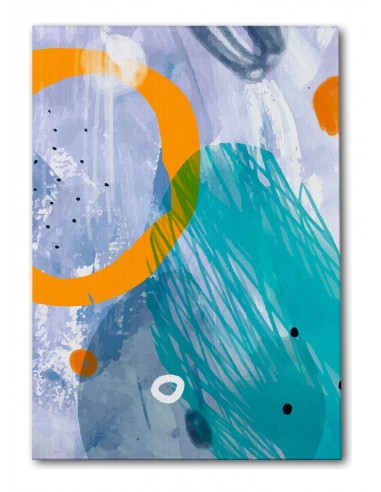 Cuadro Abstracto Paz 35x50cm Lienzografía Diseño 0453