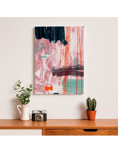 Cuadro Abstracto Paz 35x50cm Lienzografía Diseño 0457