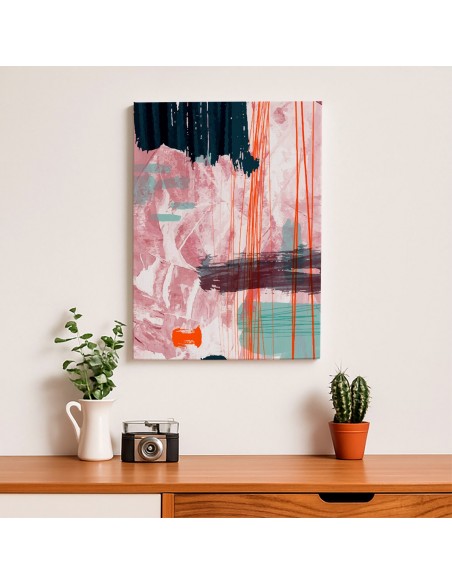 Cuadro Abstracto Paz 35x50cm Lienzografía Diseño 0457