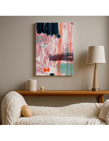 Cuadro Abstracto Paz 35x50cm Lienzografía Diseño 0457