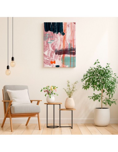 Cuadro Abstracto Paz 35x50cm Lienzografía Diseño 0457