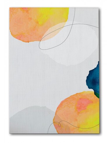 Cuadro Abstracto Paz 35x50cm Lienzografía Diseño 0462