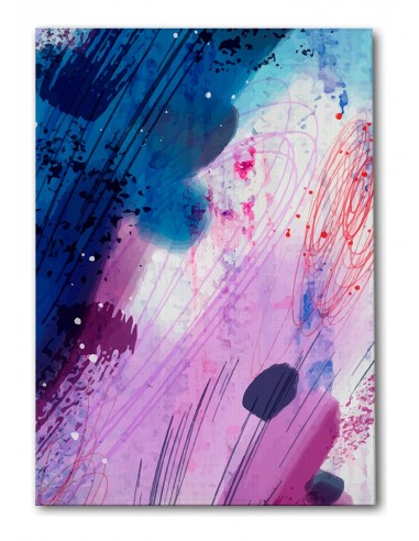 Cuadro Abstracto Paz 35x50cm Lienzografía Diseño 0463
