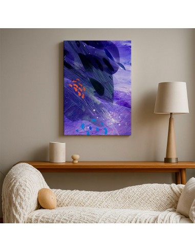 Cuadro Abstracto Paz 35x50cm Lienzografía Diseño 0464