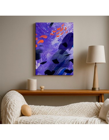 Cuadro Abstracto Paz 35x50cm Lienzografía Diseño 0466