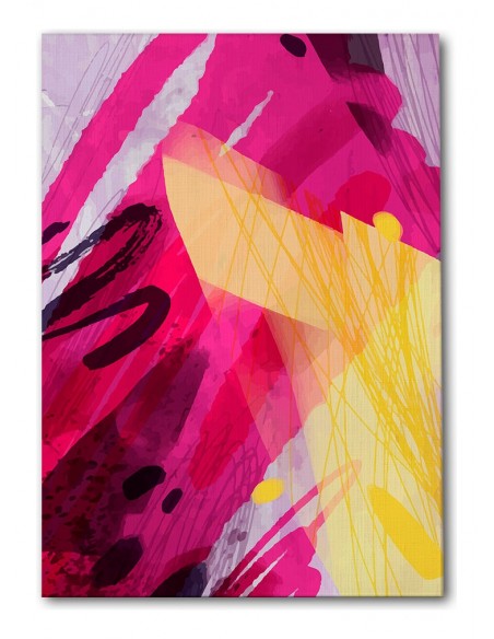 Cuadro Abstracto Paz 35x50cm Lienzografía Diseño 0467