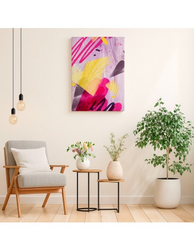 Cuadro Abstracto Paz 35x50cm Lienzografía Diseño 0468