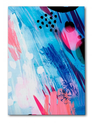 Cuadro Abstracto Paz 35x50cm Lienzografía Diseño 0469
