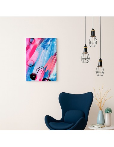 Cuadro Abstracto Paz 35x50cm Lienzografía Diseño 0471