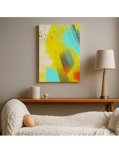 Cuadro Abstracto Paz 35x50cm Lienzografía Diseño 0473