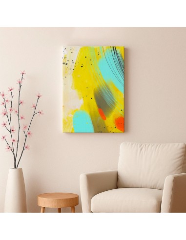 Cuadro Abstracto Paz 35x50cm Lienzografía Diseño 0473