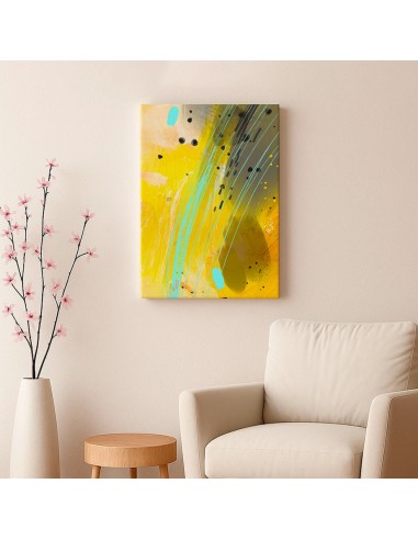 Cuadro Abstracto Paz 35x50cm Lienzografía Diseño 0474