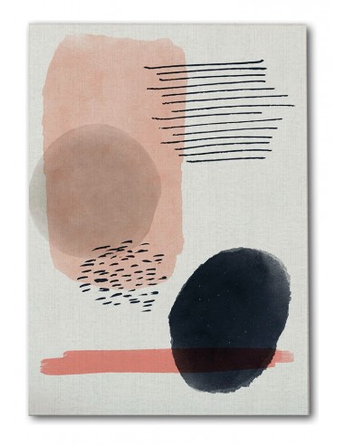 Cuadro Abstracto Paz 35x50cm Lienzografía Diseño 0478