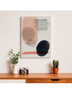 Cuadro Abstracto Paz 35x50cm Lienzografía Diseño 0478 2