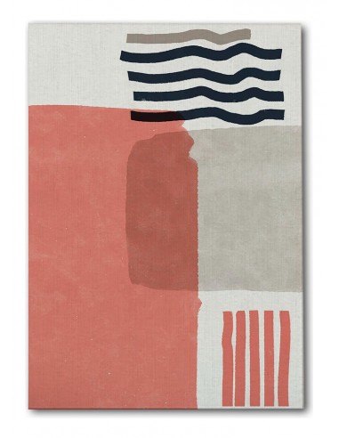 Cuadro Abstracto Paz 35x50cm Lienzografía Diseño 0480