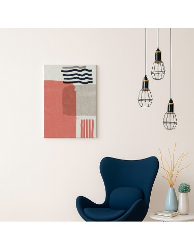 Cuadro Abstracto Paz 35x50cm Lienzografía Diseño 0480