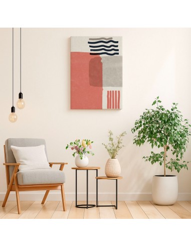 Cuadro Abstracto Paz 35x50cm Lienzografía Diseño 0480