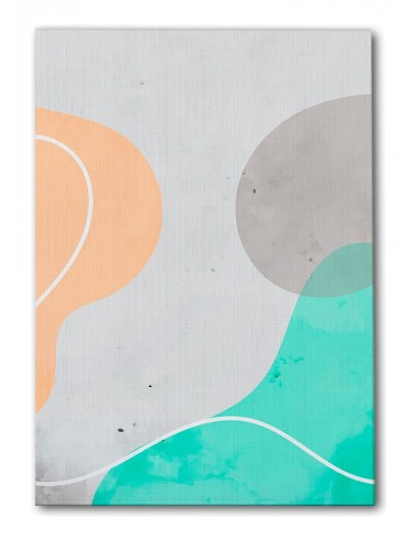 Cuadro Abstracto Paz 35x50cm Lienzografía Diseño 0481