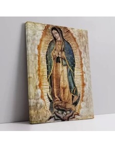 Cuadro Virgen De Guadalupe 50x70cm Lienzo Canvas 2