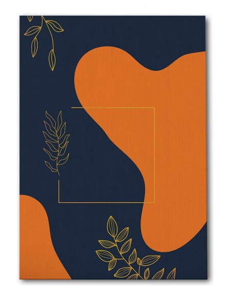 Cuadro Abstracto Paz 35x50cm Lienzografía Diseño 0493