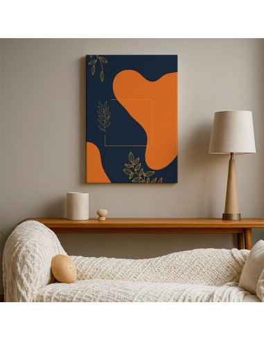 Cuadro Abstracto Paz 35x50cm Lienzografía Diseño 0493