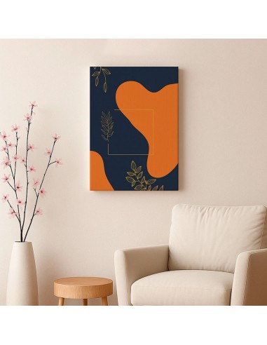 Cuadro Abstracto Paz 35x50cm Lienzografía Diseño 0493