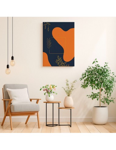 Cuadro Abstracto Paz 35x50cm Lienzografía Diseño 0493