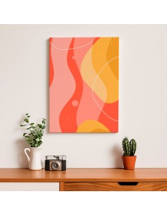 Cuadro Abstracto 35x50cm Canvas  Arte Decorativo Diseño 0001de OSGESTUDIO 2