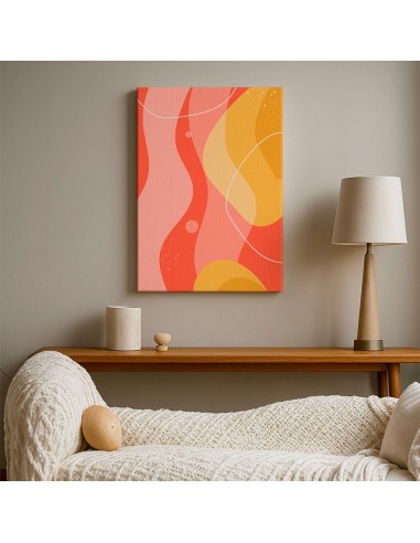 Cuadro Abstracto 35x50cm Canvas  Arte Decorativo Diseño 0001