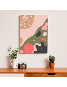 Cuadro Abstracto 35x50cm Canvas  Arte Decorativo Diseño 0004 2