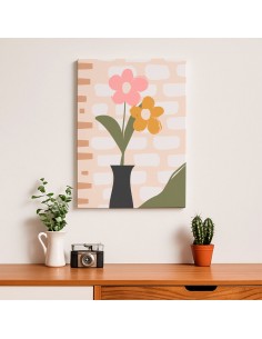 Cuadro Abstracto 35x50cm Canvas  Arte Decorativo Diseño 0005 2