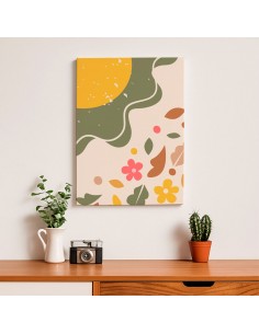 Cuadro Abstracto 35x50cm Canvas  Arte Decorativo Diseño 0006 2
