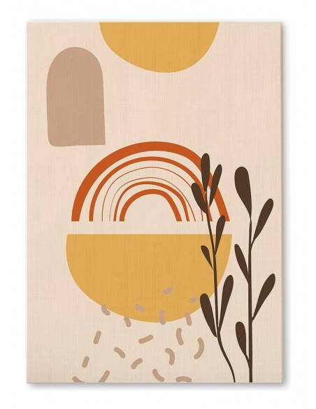 Cuadro Abstracto 35x50cm Canvas  Arte Decorativo Diseño 0009