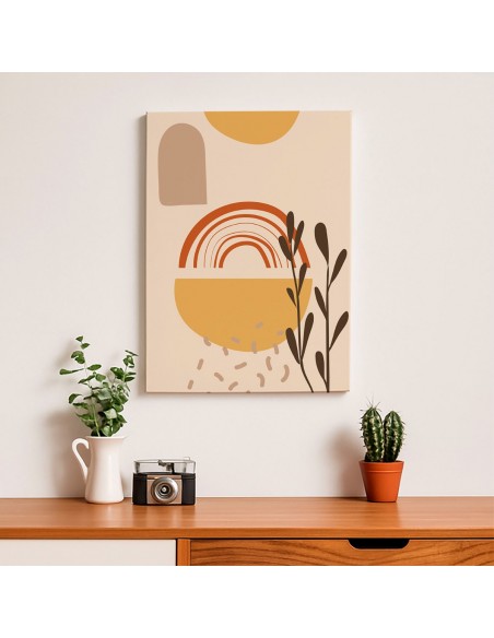 Cuadro Abstracto 35x50cm Canvas  Arte Decorativo Diseño 0009