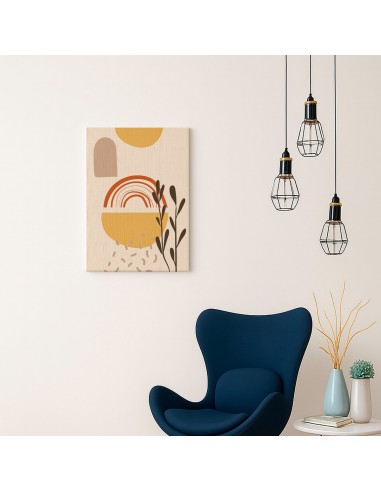 Cuadro Abstracto 35x50cm Canvas  Arte Decorativo Diseño 0009