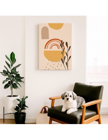 Cuadro Abstracto 35x50cm Canvas  Arte Decorativo Diseño 0009