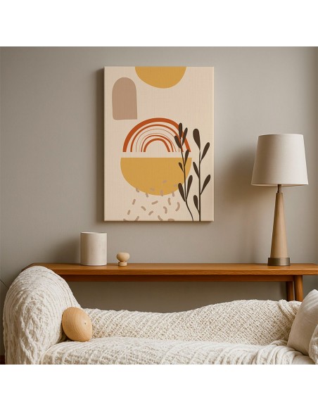 Cuadro Abstracto 35x50cm Canvas  Arte Decorativo Diseño 0009