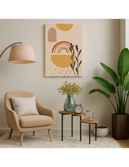 Cuadro Abstracto 35x50cm Canvas  Arte Decorativo Diseño 0009