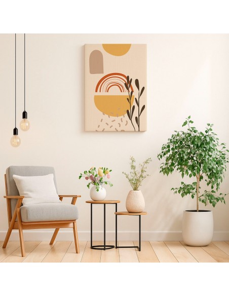 Cuadro Abstracto 35x50cm Canvas  Arte Decorativo Diseño 0009