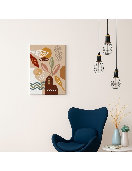 Cuadro Abstracto 35x50cm Canvas  Arte Decorativo Diseño 0013