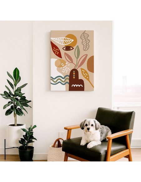 Cuadro Abstracto 35x50cm Canvas  Arte Decorativo Diseño 0013