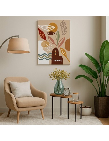 Cuadro Abstracto 35x50cm Canvas  Arte Decorativo Diseño 0013