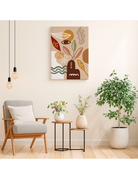 Cuadro Abstracto 35x50cm Canvas  Arte Decorativo Diseño 0013